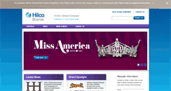Desktop Screenshot of hilcobrands.com